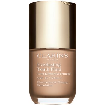 Clarins Everlasting Youth Fluid Foundation make-up pentru luminozitate SPF 15 - imagine 2